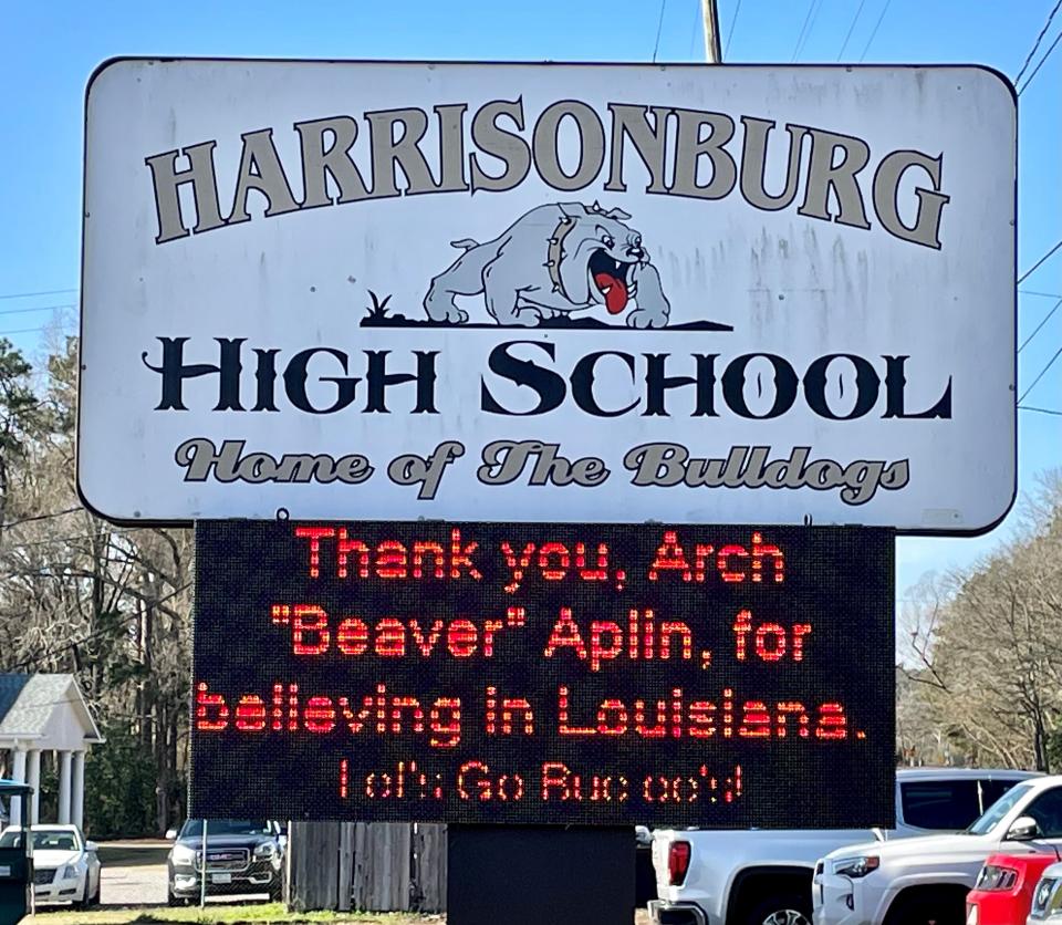 Harrisonburg High School celebrated Buc-ee's day on Jan. 12, 2022.