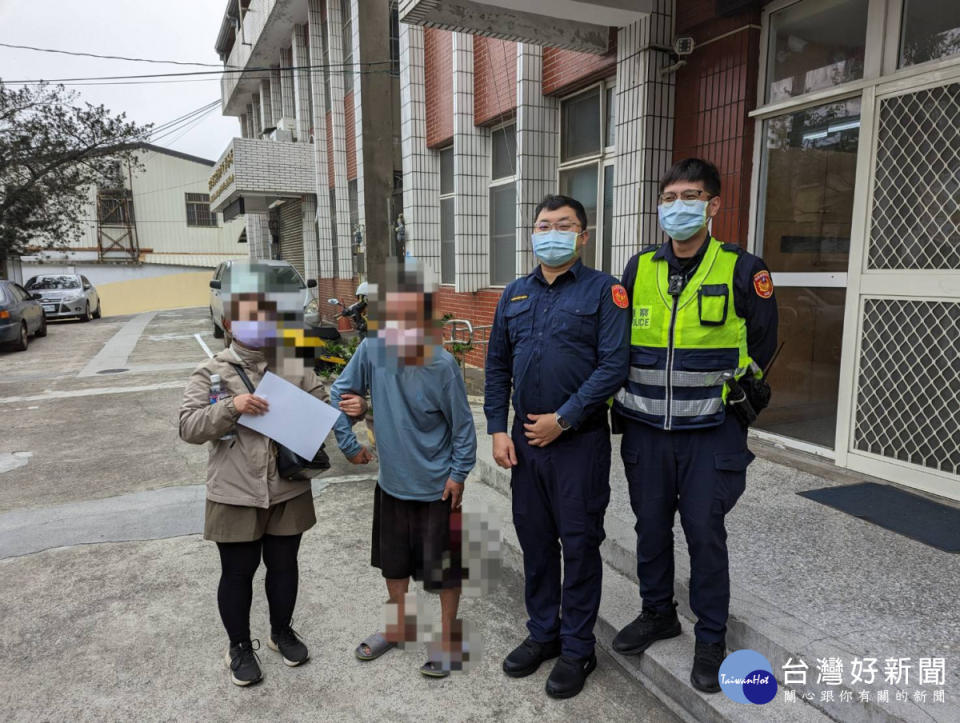 頭份失智阿公外出迷途三十公里　苗警協助返家團圓