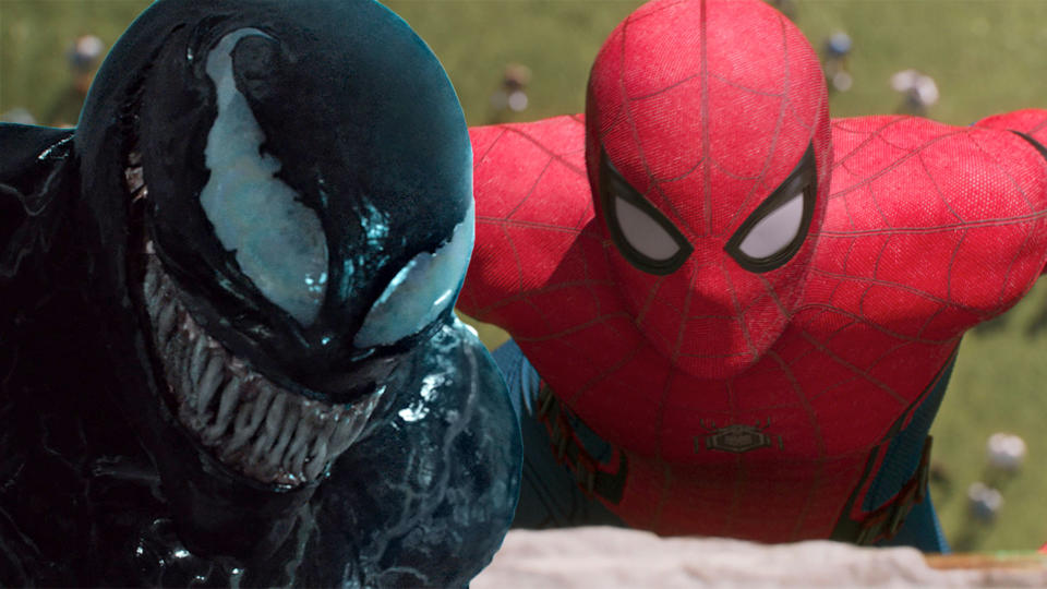 Venom and Spider-Man could soon face off (credit: Sony Pictures)