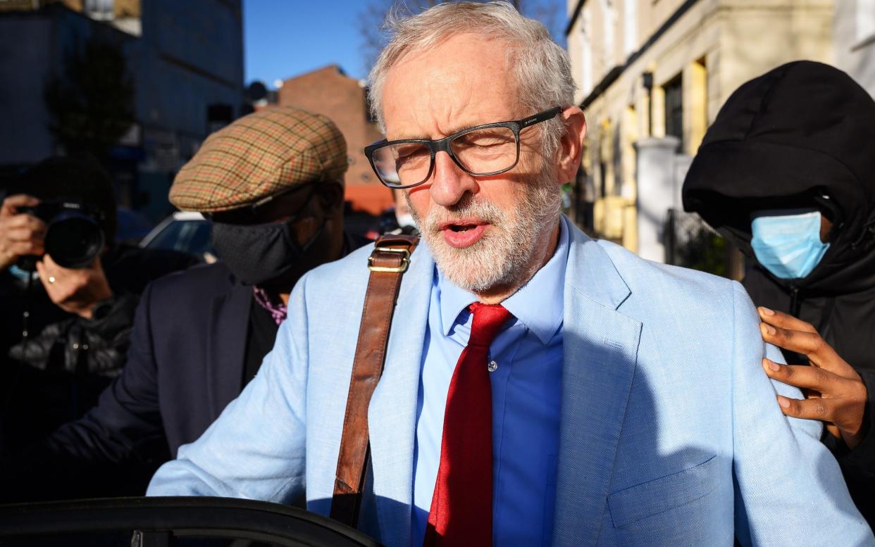 Jeremy Corbyn told a debate that Labour had given Luciana Berger 'all the support she needed and deserved' -  Leon Neal/Getty Images Europe