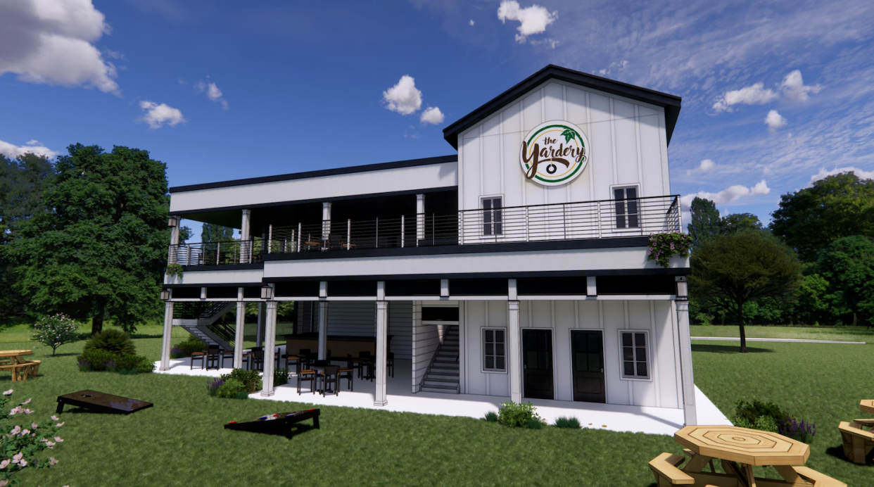 Rendering of the new Yardery under construction in Mount Dora.