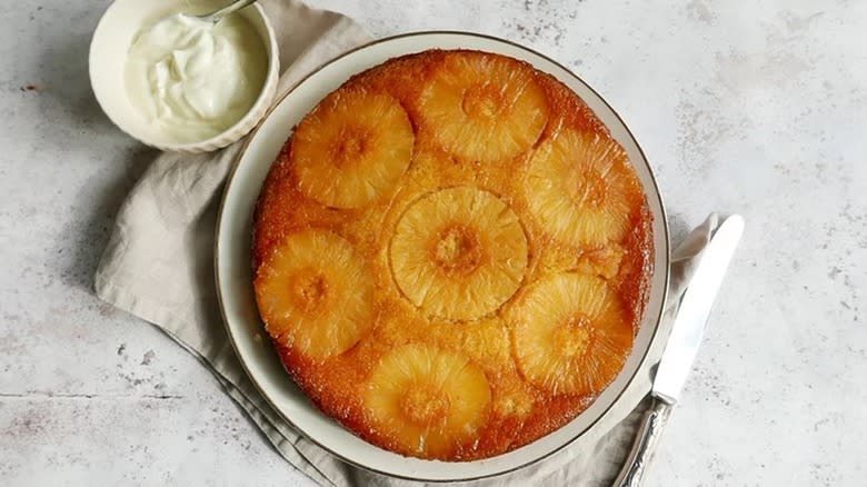 pineapple upside down cake