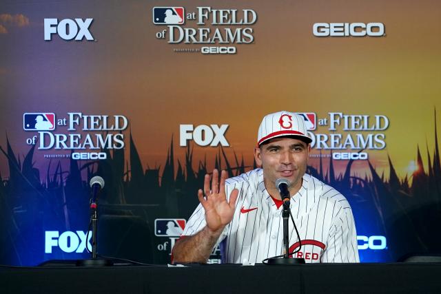 Joey Votto Cincinnati Reds 2022 Mlb At Field Of Dreams Game