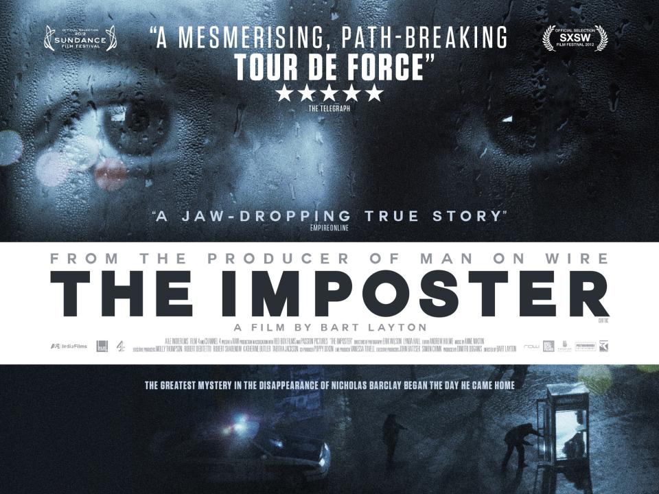 A poster for The Imposter. (Film4)