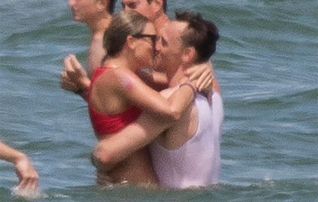 Taylor Swift and Tom Hiddleston. Source: Splash.