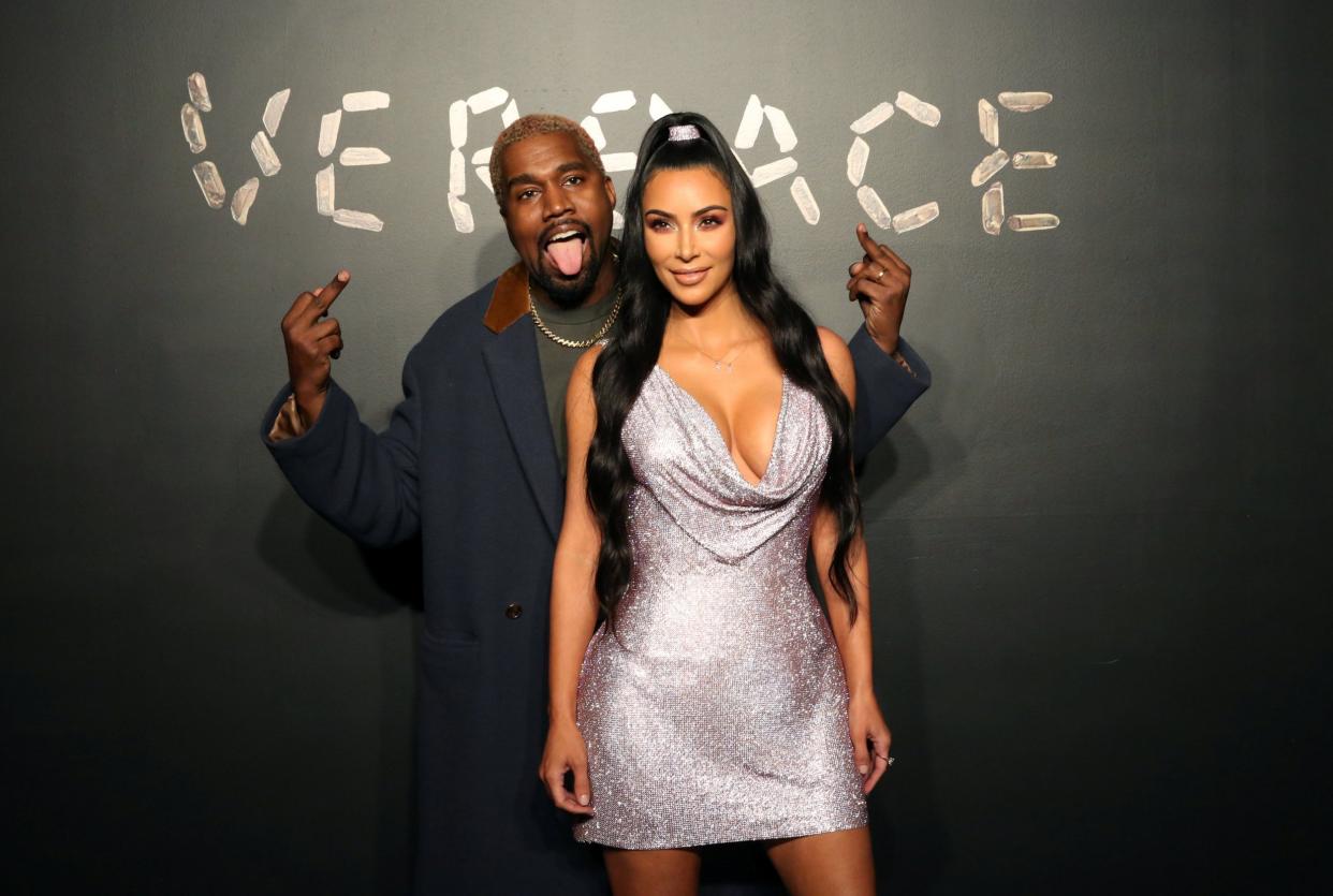 Defending: Kim Kardashian's got Kanye West's back: Reuters