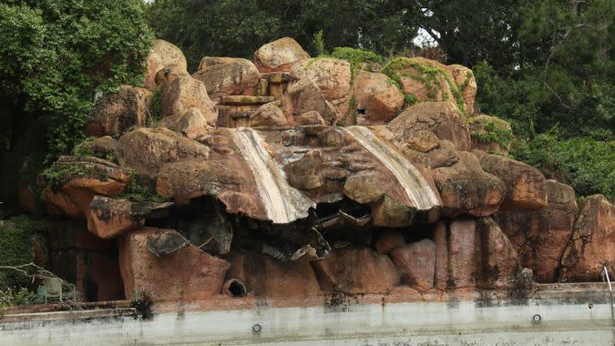 Abandoned River Country attraction at Walt Disney World