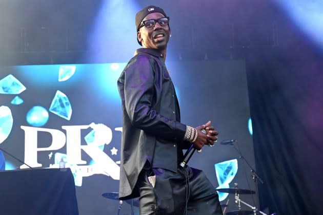 Young Dolph performing in 2021. - Credit: Paras Griffin/Getty Images