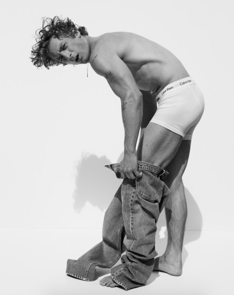 jeremy allen white for calvin klein underwear