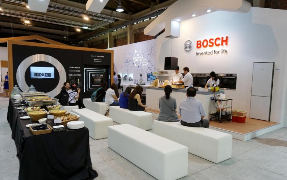 Bosch在6/24~6/25於華山文創園區展出「德式工藝 生活之美-Bosch家電風格體驗展」