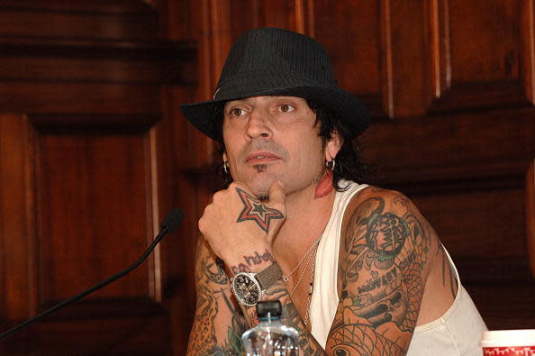 Tommy Lee Turns 50 His Life In Heather Pamela Mayte And Mighty Mouse  Tattoos