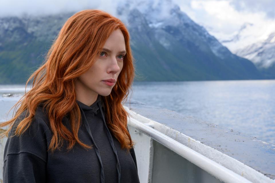 Natasha Romanoff (Scarlett Johansson) gets her own solo Marvel movie with "Black Widow."