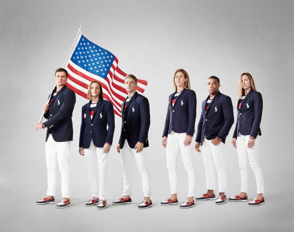 Les uniformes de l’équipe américaine ont été créés par Polo Ralph Lauren