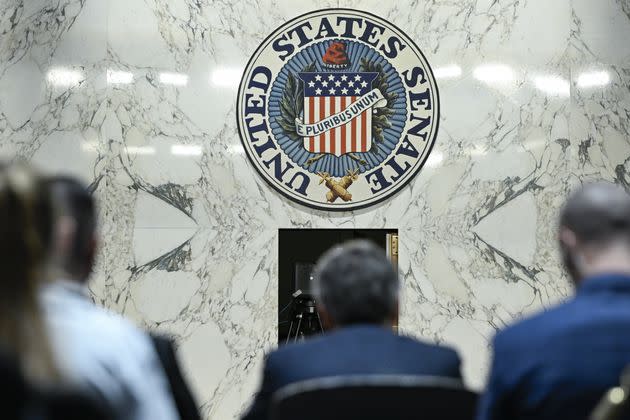 A view of the Hart Senate Office Building room during a Dec. 5 hearing.