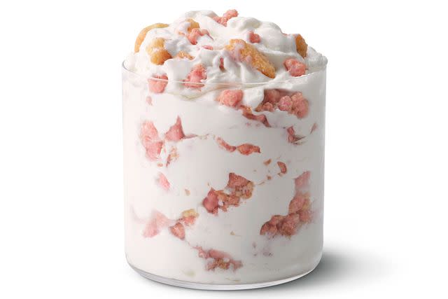 McDonalds The Strawberry Shortcake McFlurry