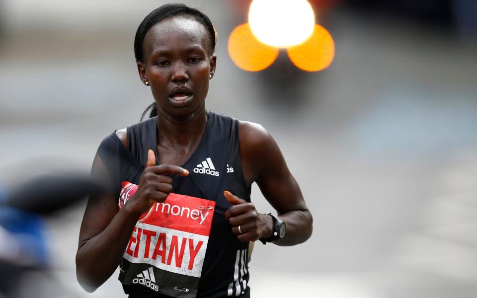 Keitany - Credit: Reuters