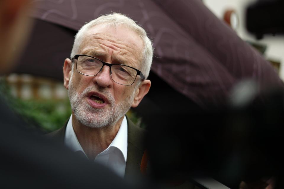 Jeremy Corbyn during a visit to Durham (Getty Images)