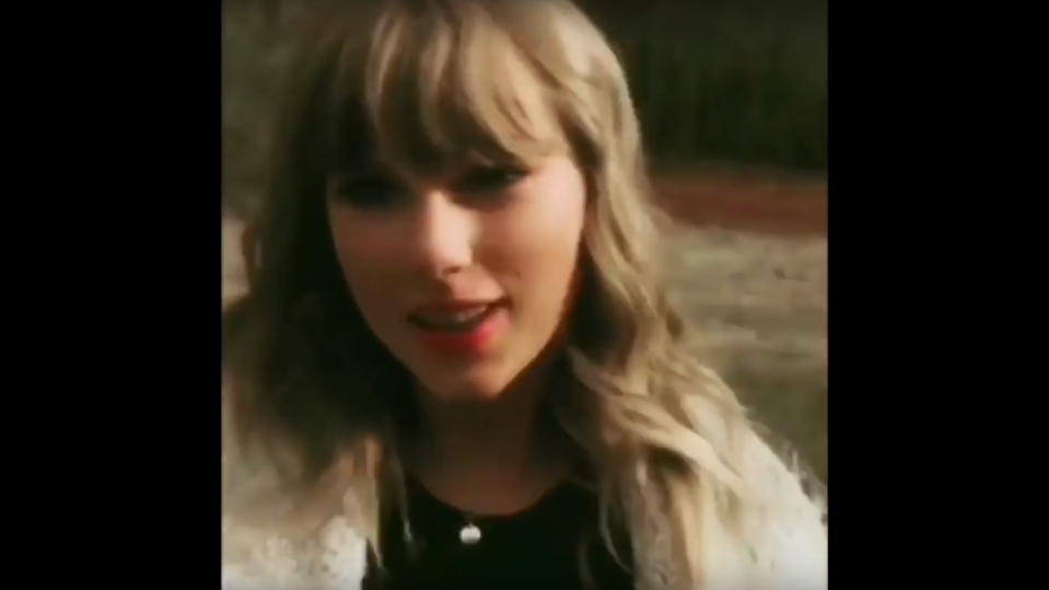 Taylor Swift in her new “Delicate” video. (Photo: Taylor Swift/Instagram)