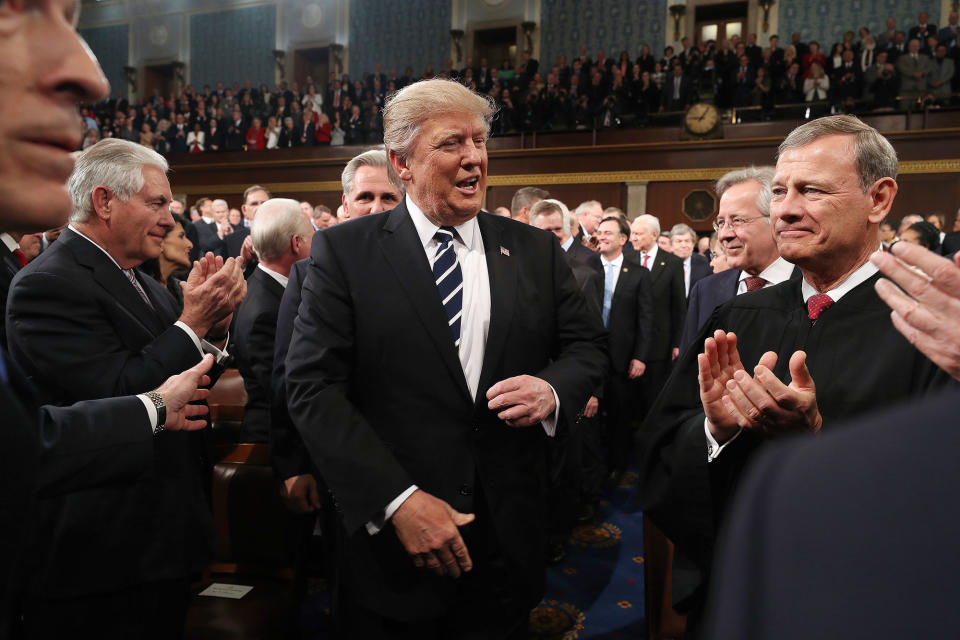 President Trump’s first address to joint session of Congress