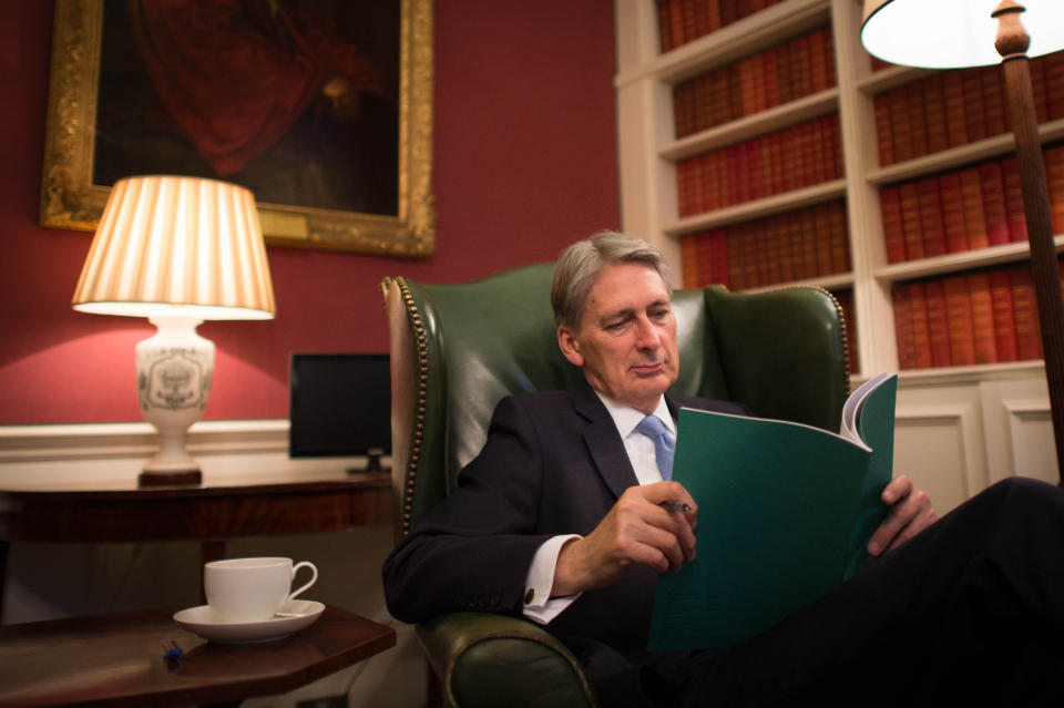 Speculation is mounting that Philip Hammond will offer more than just tea and sympathy for young workers (Stefan Rousseau/PA Images via Getty Images)