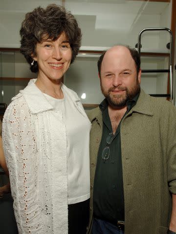 <p>J.Sciulli/WireImage</p> Jason Alexander and his wife Daena Title during Linea Pelle 20th Anniversary Party