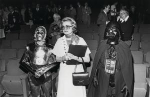 Grace in 1977, at a screening of <em>Star War</em>