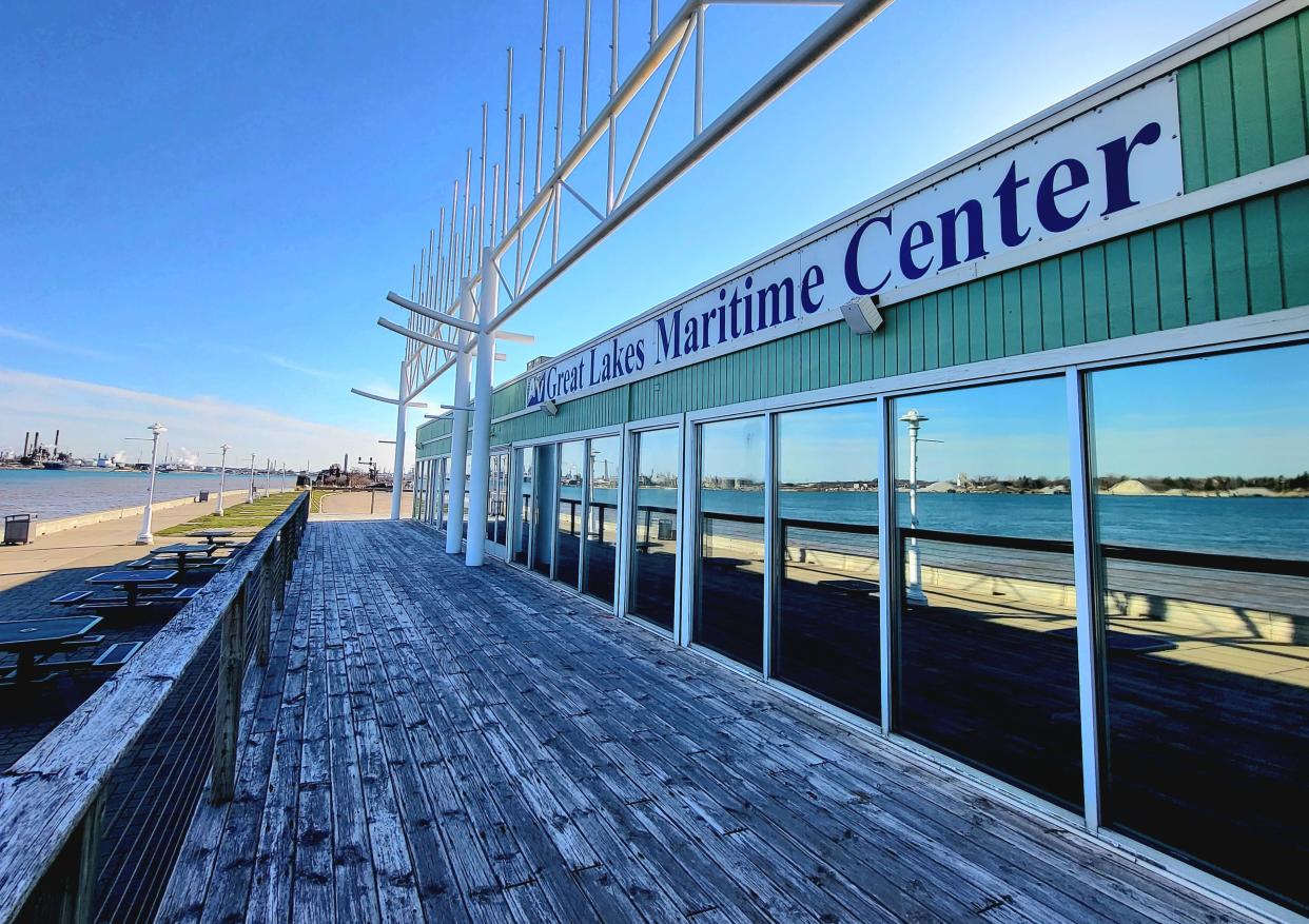 The Great Lakes Maritime Center at Vantage Point is seen on Friday, April 7, 2023, on the Acheson Ventures property five days after the death of founder Jim Acheson.