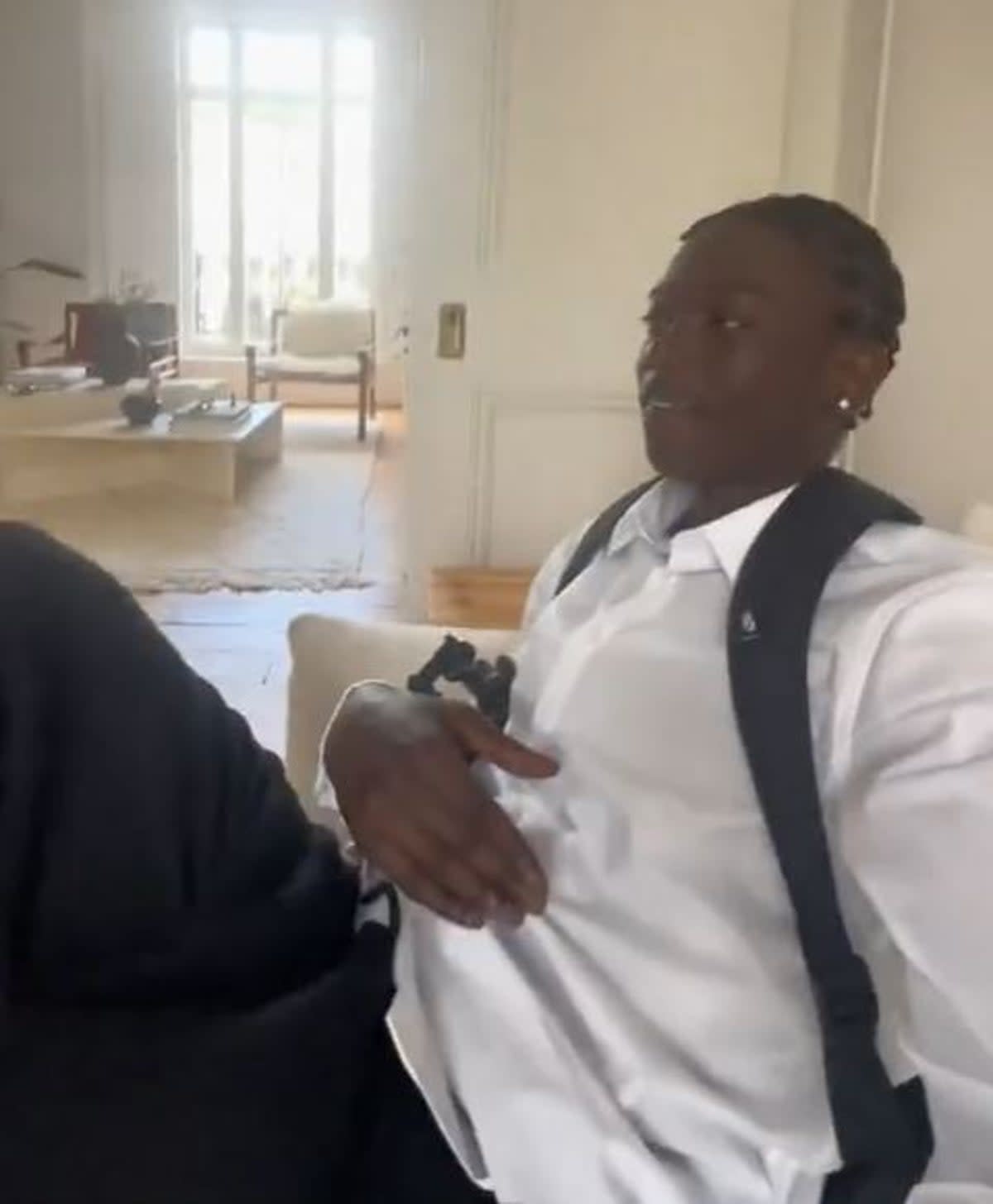 Mizzy went viral after he posted the video of him entering the London home as a ‘prank’ (@secretm1zzy / TikTok)