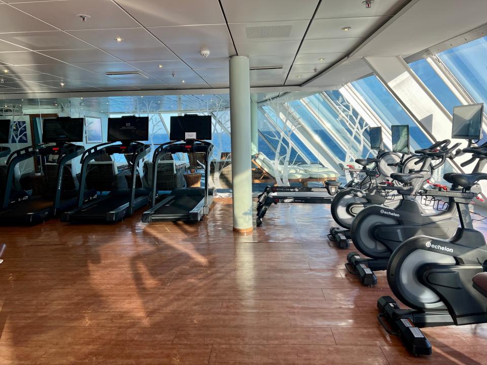 margaritaville at sea excersize room