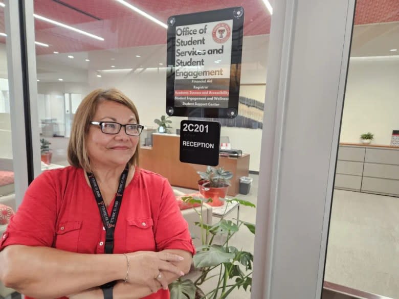 Hilda Alarcon, interim senior director of the Texas Tech University Health Sciences Center El Paso Office of Student Services and Student Engagement, said the new Academic Support Center will offer students enhanced methods to study, prepare for exams and understand curricula. (Daniel Perez/El Paso Matters)