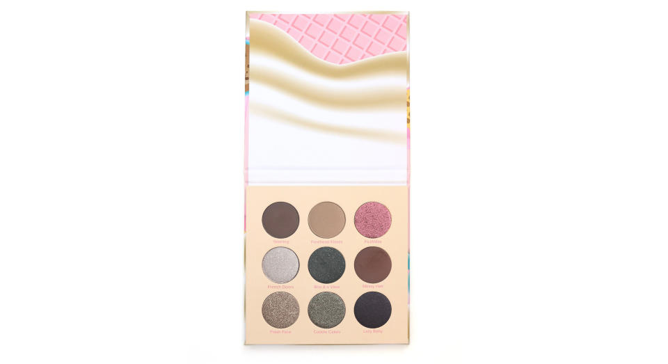 If you're looking for the sweetest treat to gift your beauty-loving friend, Beauty Bakerie's Breakfast in Bed palette is perfect. It is packed full of muted mattes and shimmery shimmers to achieve that perfect morning glow or evening smokey eye. It's smudge-proof, buildable and blends like a dream. The formula is also suitable for vegans and is cruelty-free. <a href="https://fave.co/2MbWktc" rel="noopener" target="_blank" data-ylk="slk:Shop now;elm:context_link;itc:0;sec:content-canvas" class="link ">Shop now</a>.