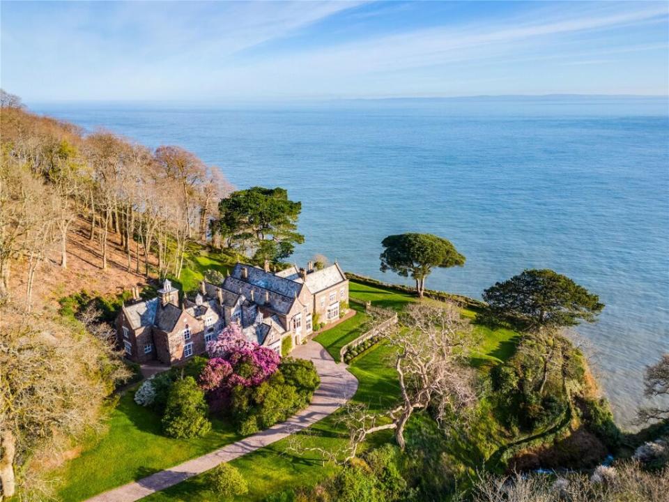3. An incredible clifftop home in Devon - £7,000,000