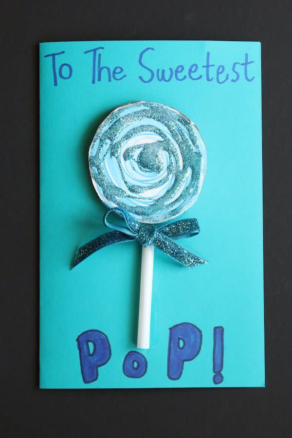 lollipop diy fathers day cards