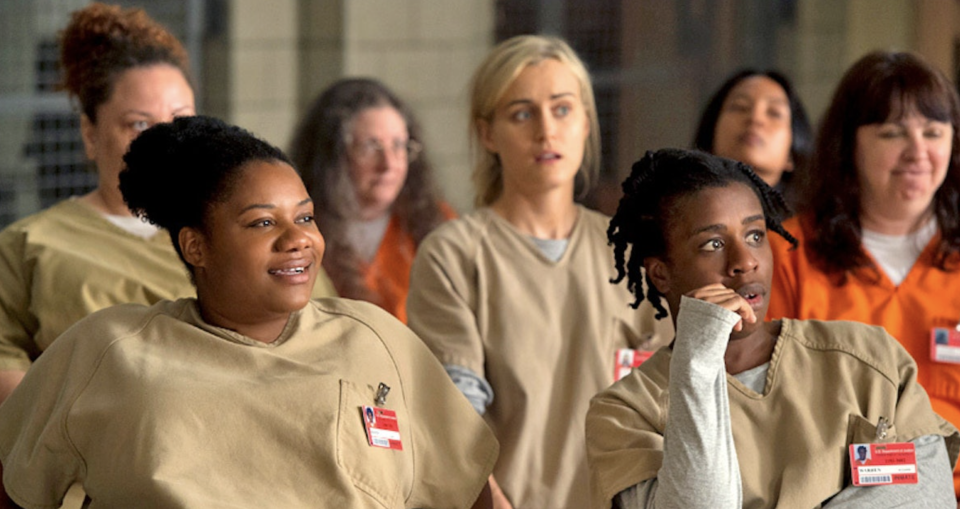 Screenshot from "Orange Is the New Black"