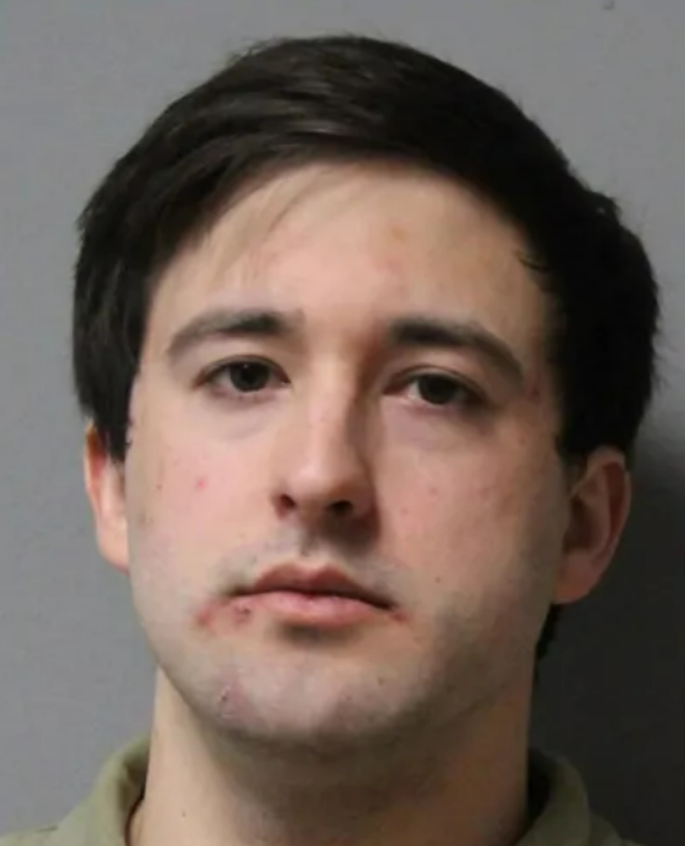 Mitchell Wasek, 28 is facing 21 counts for his alleged filming of people inside his family’s lake home and his apartment. Filming included people showering and having sex, police said. (Austin Police Department)