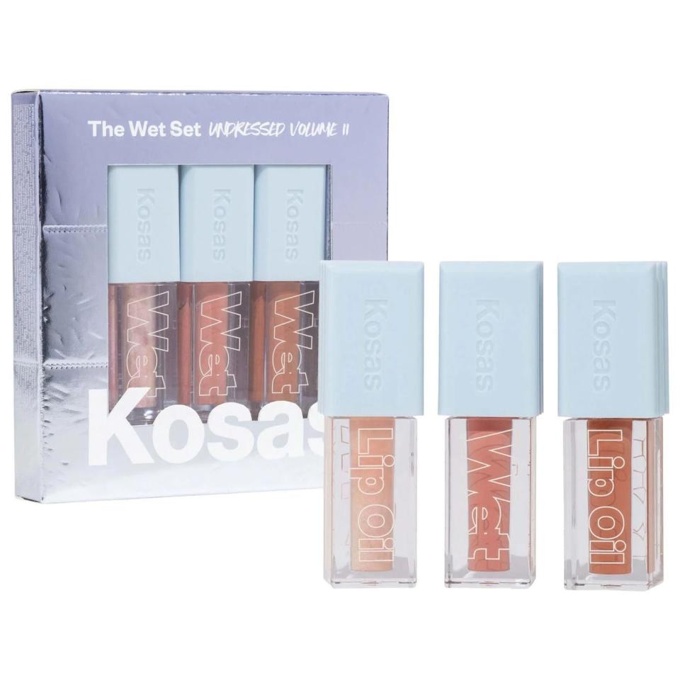 15) Mini Wet Set Undressed Vol 2 Plumping Glosses