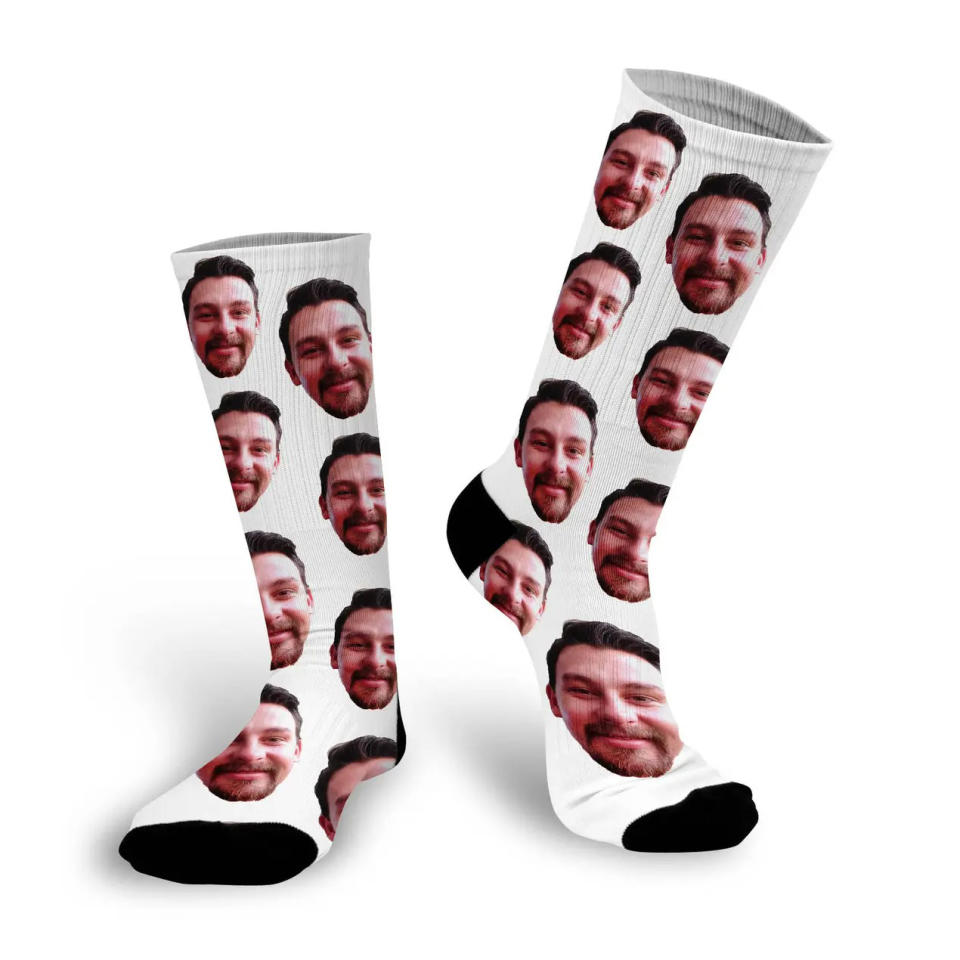 Stampoutoutline Photo Socks