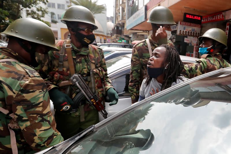 "Saba Saba People's March" anti-government protests in Nairobi