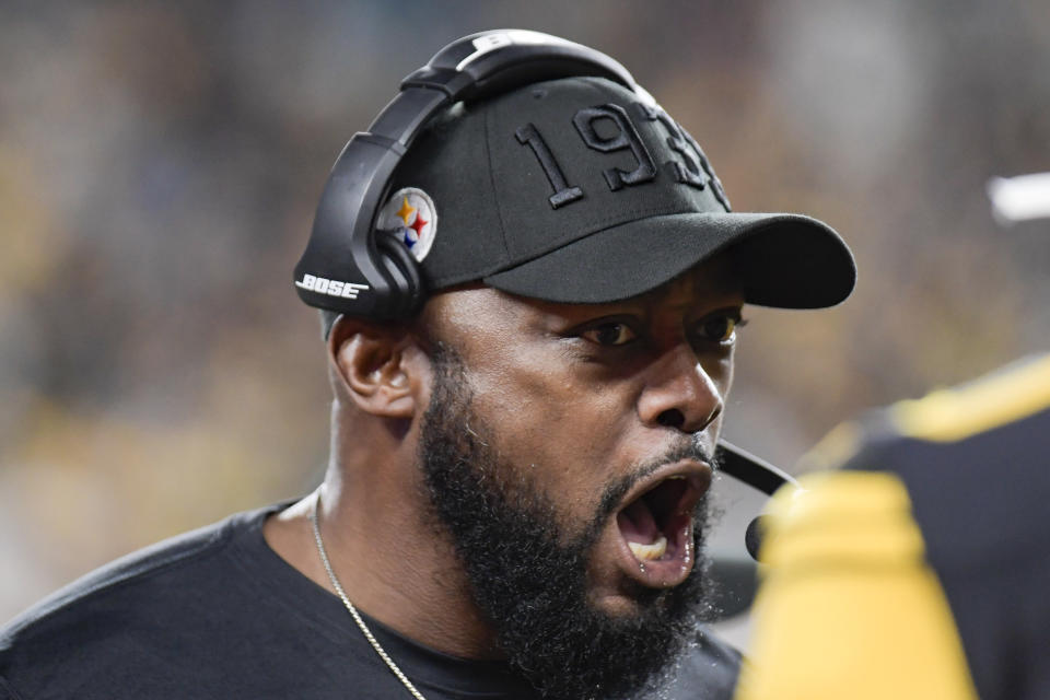 Pittsburgh Steelers head coach Mike Tomlin was fined for an inaccurate injury report. (Getty Images)