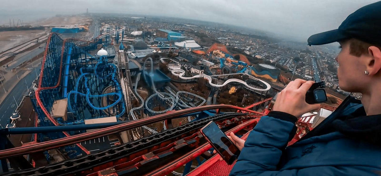 Rollercoaster trespass