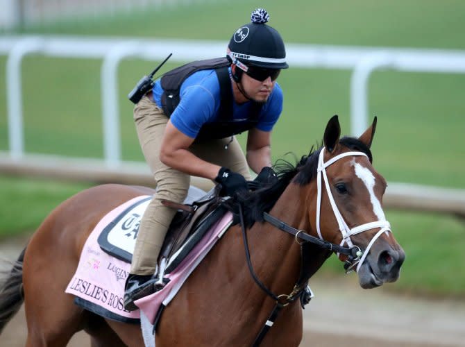 Stables prepare for the Kentucky Derby at Churchill Downs