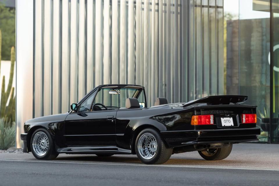 1989 bmw 325i convertible 5 speed rear