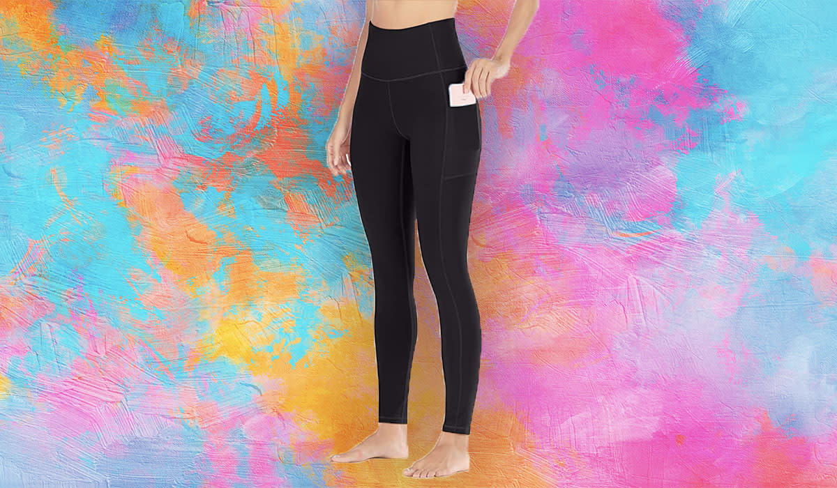 Amazon's No. 1 best-selling leggings are on sale, and you'll love them. (Photo: Amazon)