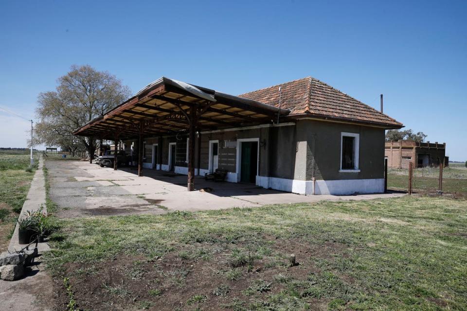 La estación ferroviaria estaba abandonada desde hacía 60 años