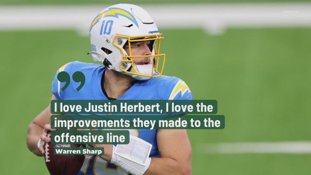 Justin Herbert thriving as rookie QB for Chargers