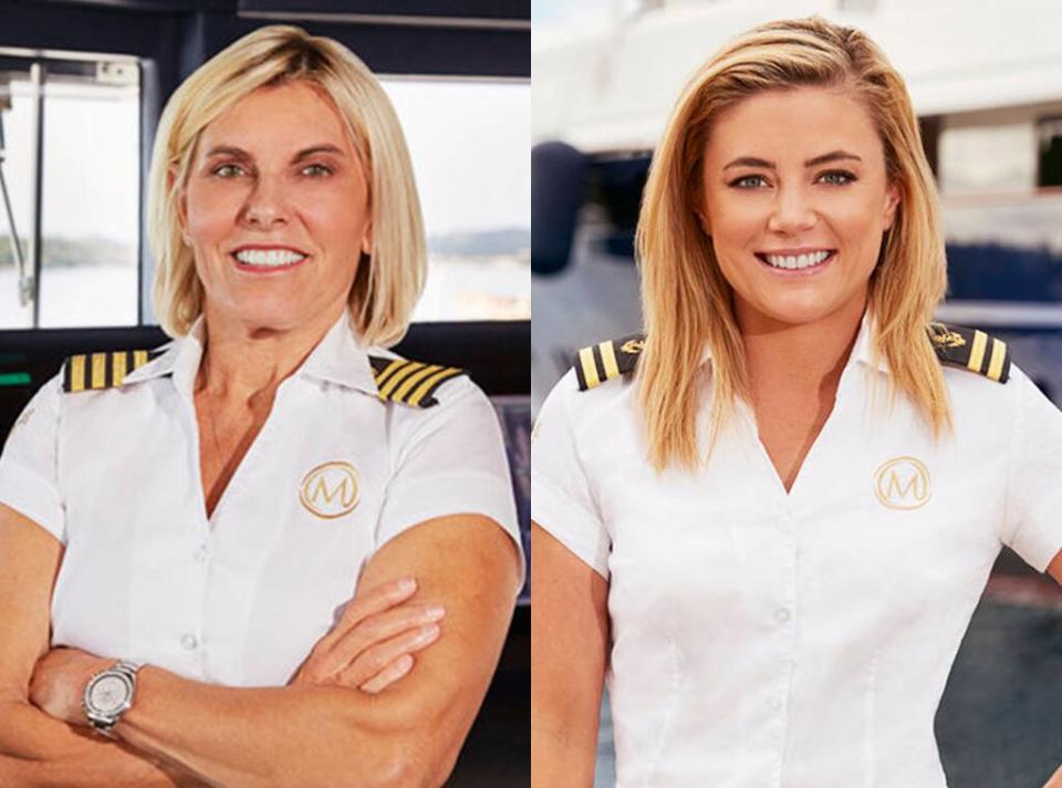 Captain Sandy Yawn, Malia White, BELOW DECK MEDITERRANEAN