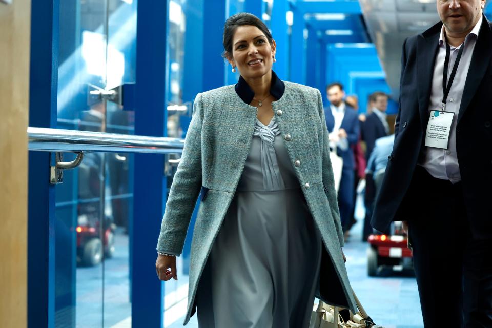 Priti Patel attends day three of the Conservative Party Conference (Getty Images)