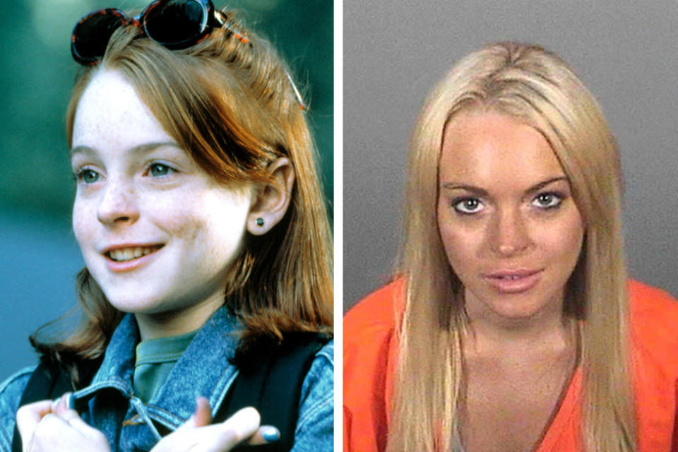 <p>The very definition of a celebrity car crash, Lohan made her name as the freckly star of ‘The Parent Trap’ and ‘Freaky Friday’ before succumbing to the dark forces of Hollywood.</p><p>She has been to rehab multiple times, as well as being arrested for driving under the influence, cocaine possession and probation violation, for which she served 14 days in jail.</p><p>Having finally completed her community service, she is now living in London in a bid to stay clean, the first time in nearly eight years she hasn’t been burdened with legal issues.</p>