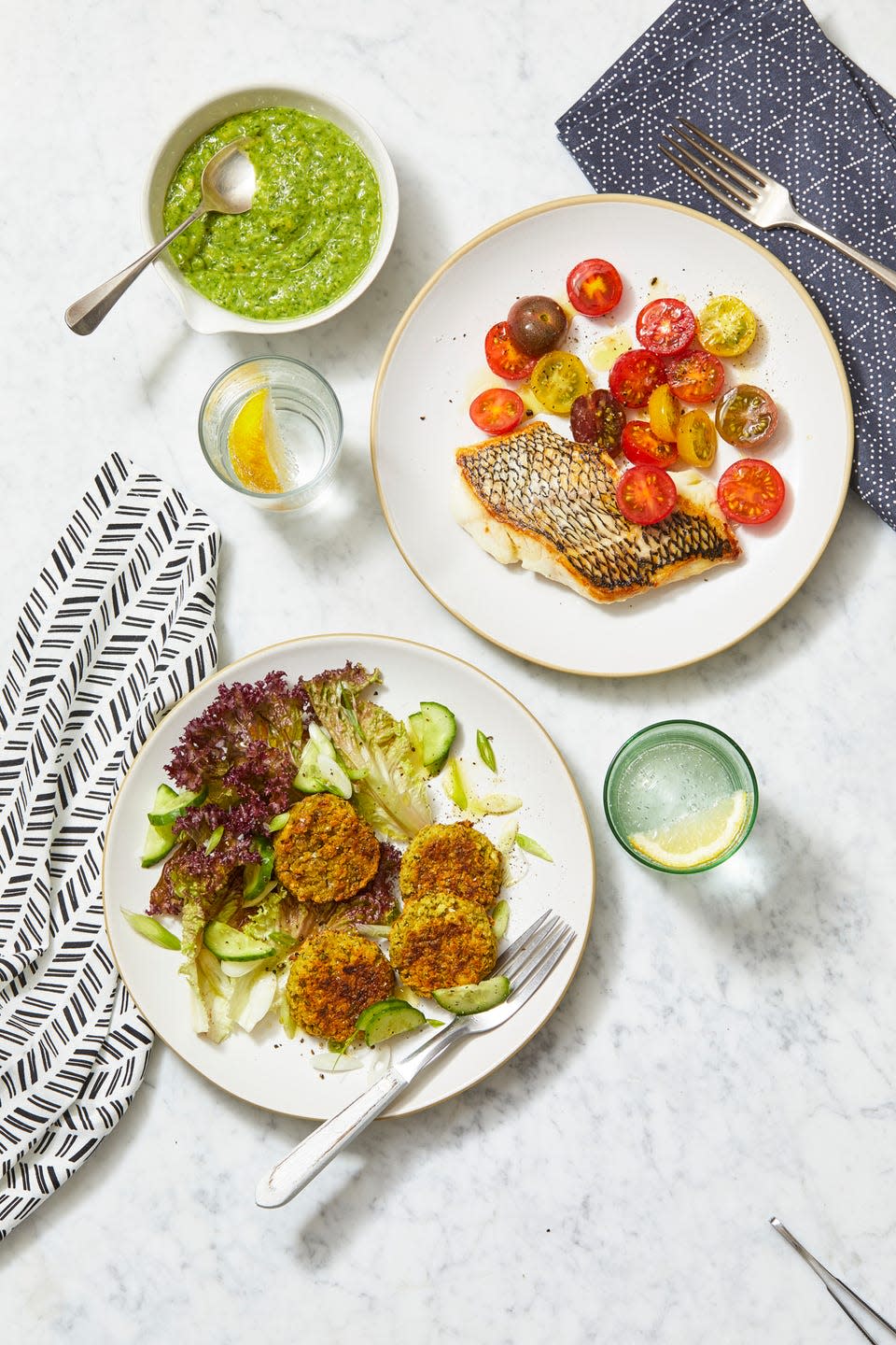 Chickpea, Spinach, and Quinoa Burgers