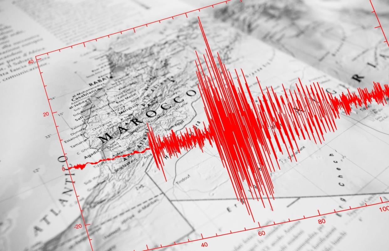 <a href="https://www.shutterstock.com/es/image-photo/earthquake-wave-morocco-map-2359287087" rel="nofollow noopener" target="_blank" data-ylk="slk:TonelloPhotography / Shutterstock;elm:context_link;itc:0;sec:content-canvas" class="link ">TonelloPhotography / Shutterstock</a>